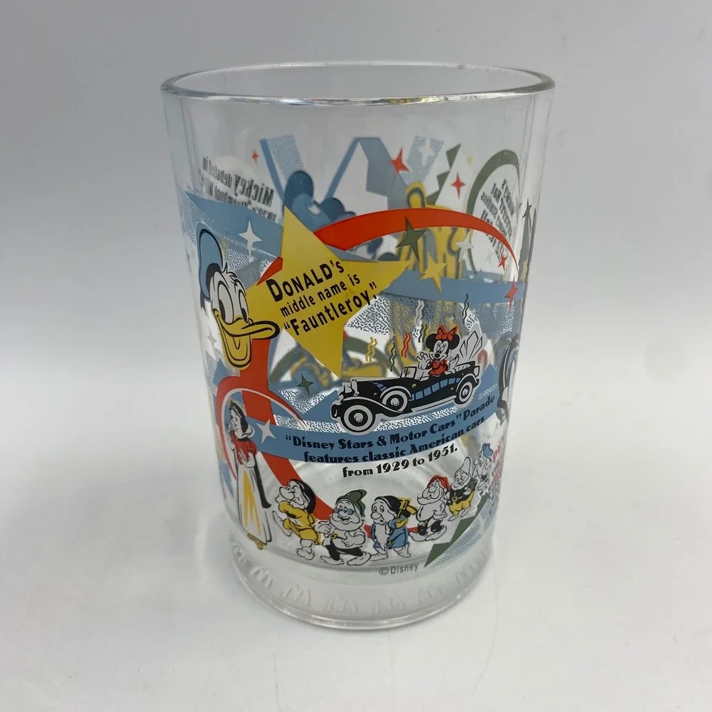 McDonalds commemorative glass